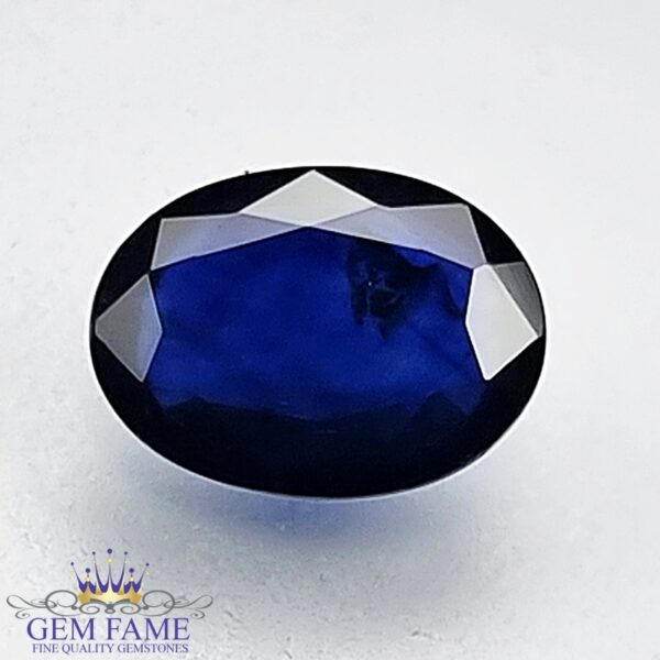 Blue Sapphire 1.01ct (Neelam) Gemstone Thailand