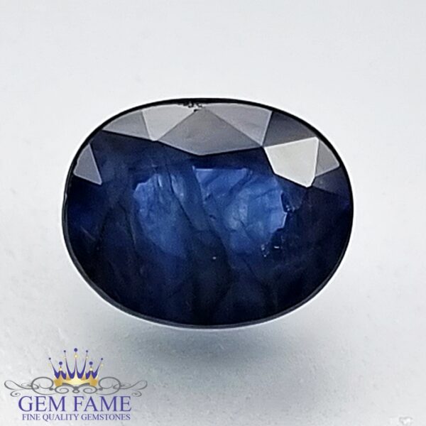 Blue Sapphire 1.22ct (Neelam) Gemstone Thailand