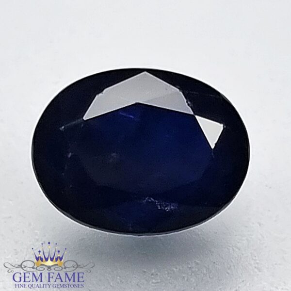 Blue Sapphire 1.84ct (Neelam) Gemstone Thailand