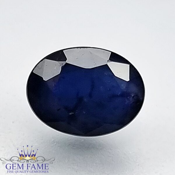 Blue Sapphire 1.68ct (Neelam) Gemstone Thailand