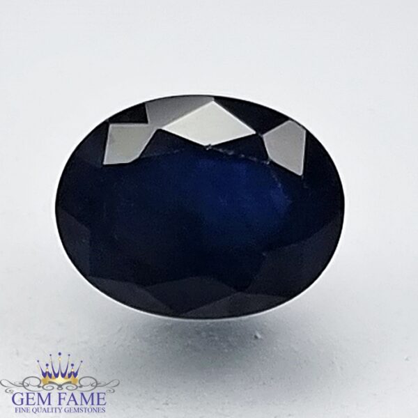 Blue Sapphire 1.76ct (Neelam) Gemstone Thailand