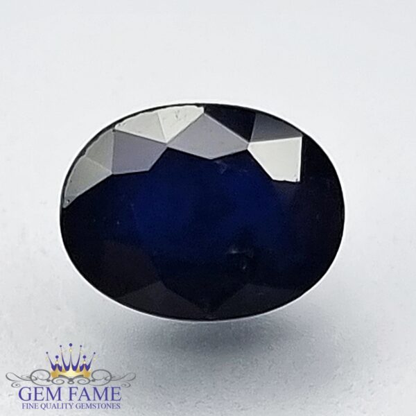 Blue Sapphire 1.72ct (Neelam) Gemstone Thailand