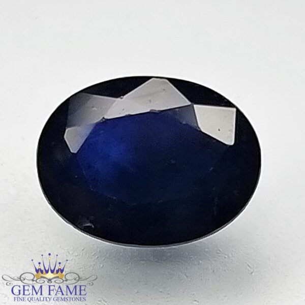 Blue Sapphire 1.30ct (Neelam) Gemstone Thailand