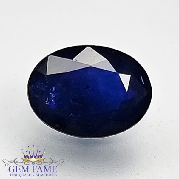 Blue Sapphire 1.08ct (Neelam) Gemstone Thailand
