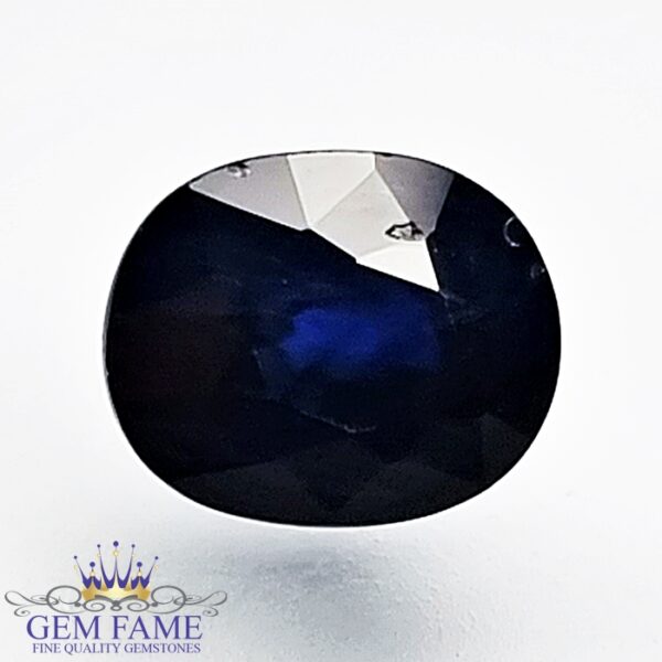 Blue Sapphire 1.39ct (Neelam) Gemstone Thailand
