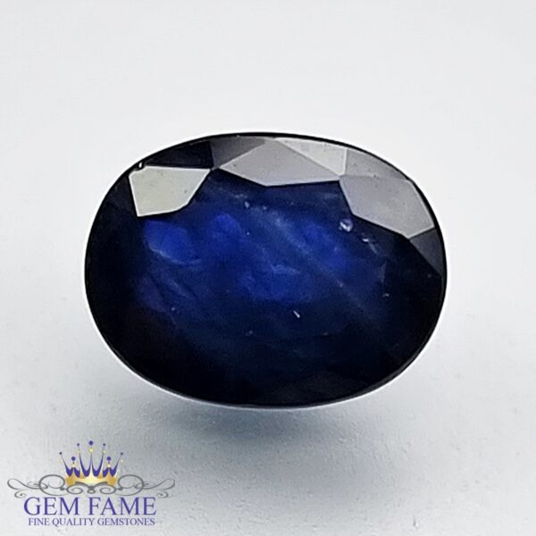 Blue Sapphire 1.66ct (Neelam) Gemstone Thailand