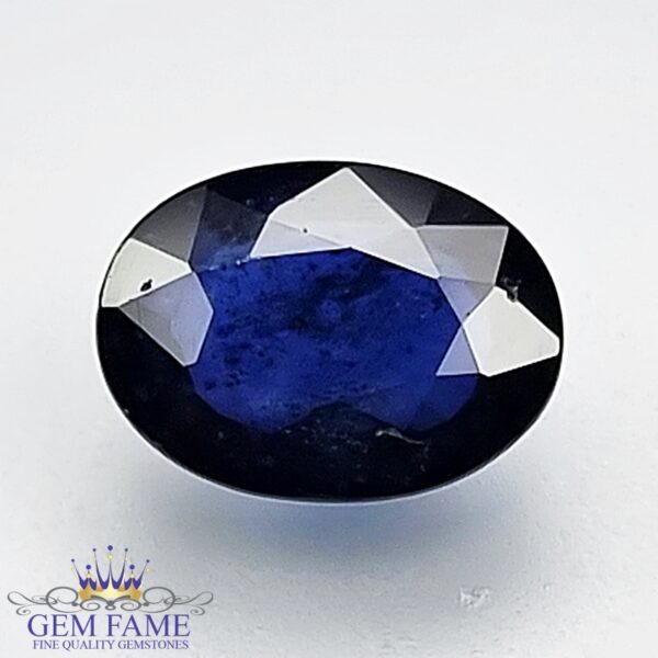 Blue Sapphire 1.74ct (Neelam) Gemstone Thailand
