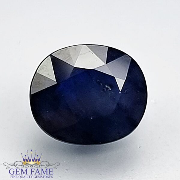 Blue Sapphire 2.58ct (Neelam) Gemstone Thailand