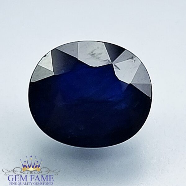 Blue Sapphire 3.26ct (Neelam) Gemstone Thailand