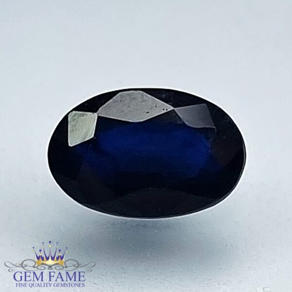 Blue Sapphire 1.53ct (Neelam) Gemstone Thailand