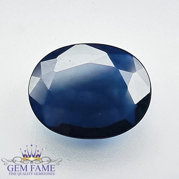 Blue Sapphire 1.44ct (Neelam) Gemstone Thailand