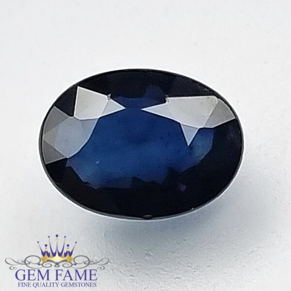 Blue Sapphire 0.95ct (Neelam) Gemstone Thailand