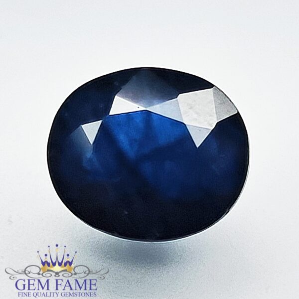 Blue Sapphire 2.81ct (Neelam) Gemstone Thailand