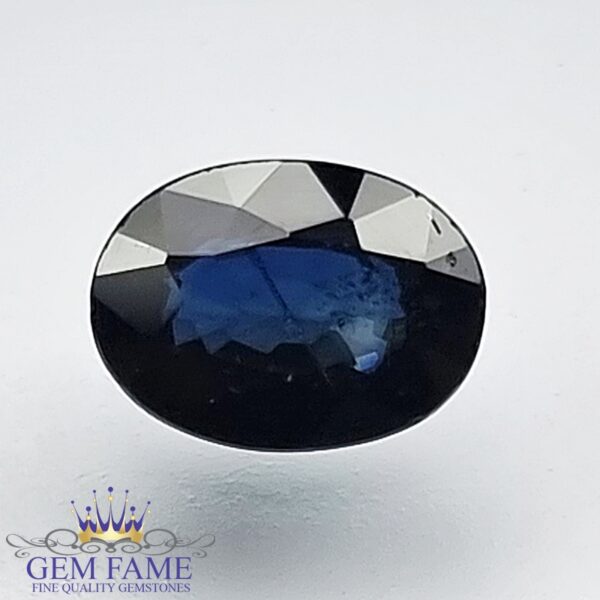 Blue Sapphire 1.01ct (Neelam) Gemstone Thailand