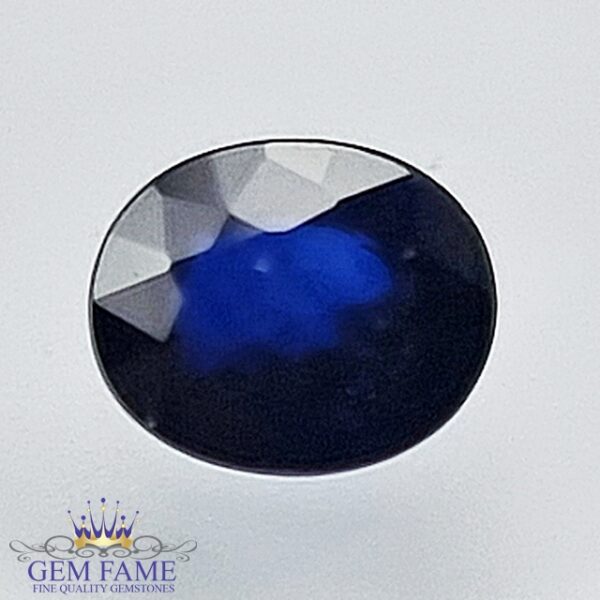 Blue Sapphire 0.73ct (Neelam) Gemstone Ceylon