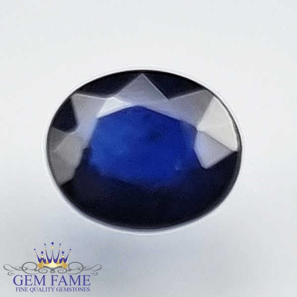 Blue Sapphire 0.71ct (Neelam) Gemstone Ceylon