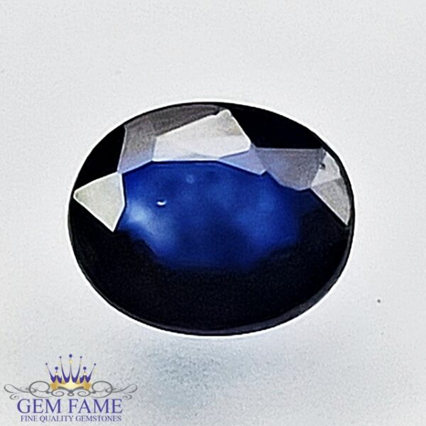 Blue Sapphire 0.87ct (Neelam) Gemstone Ceylon