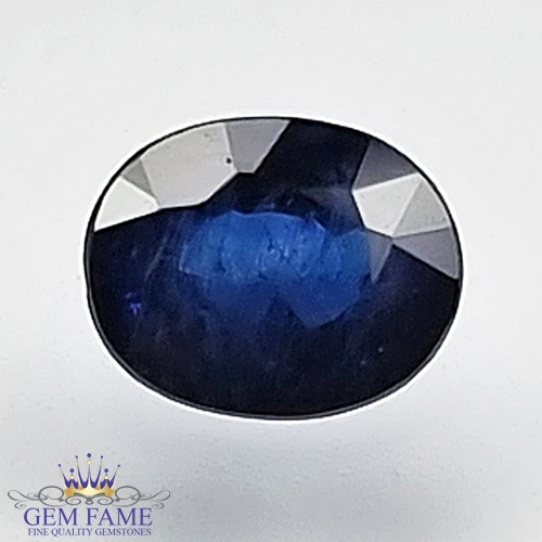 Blue Sapphire 0.77ct (Neelam) Gemstone Ceylon