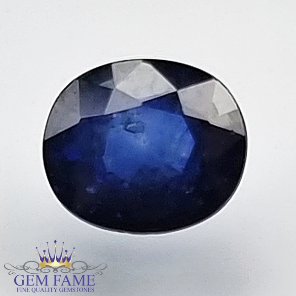 Blue Sapphire 1.00ct (Neelam) Gemstone Ceylon