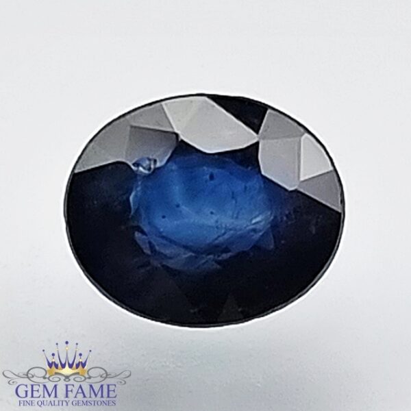 Blue Sapphire 0.78ct (Neelam) Gemstone Ceylon