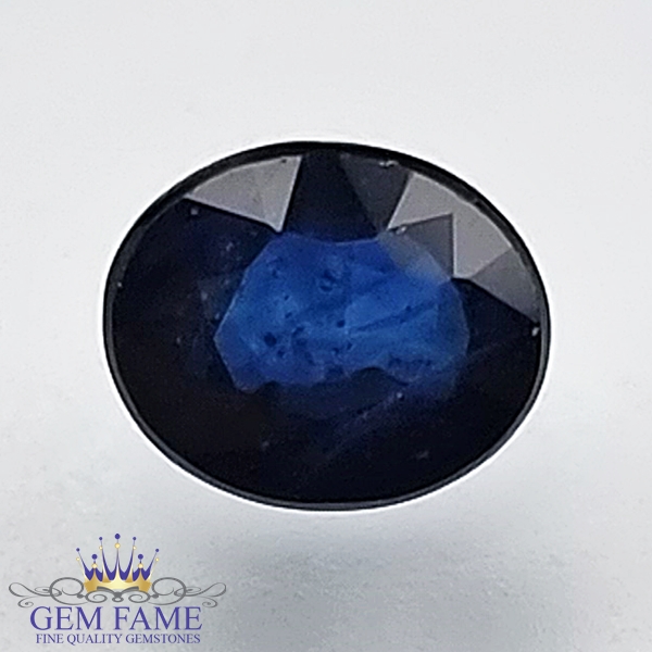 Blue Sapphire 0.79ct (Neelam) Gemstone Ceylon