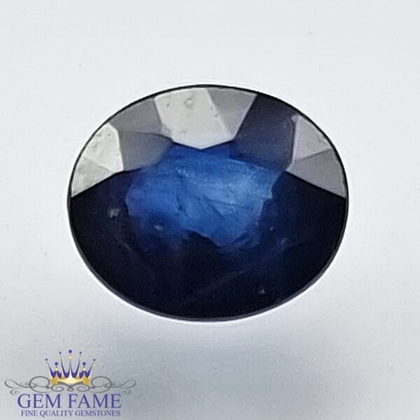 Blue Sapphire 0.93ct (Neelam) Gemstone Ceylon