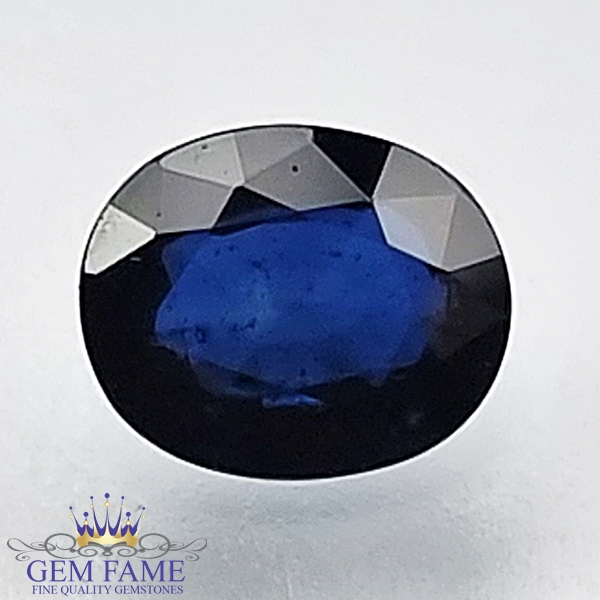 Blue Sapphire 0.74ct (Neelam) Gemstone Ceylon