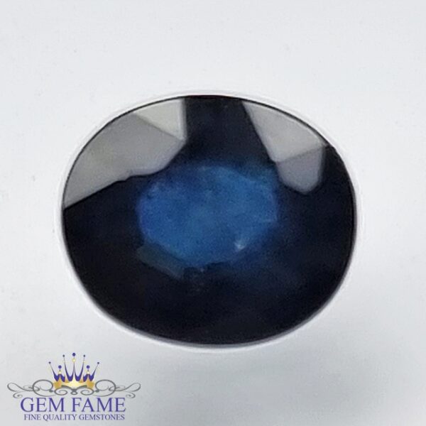 Blue Sapphire 0.77ct (Neelam) Gemstone Ceylon