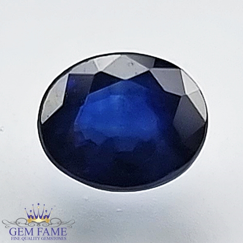 Blue Sapphire 0.82ct (Neelam) Gemstone Ceylon