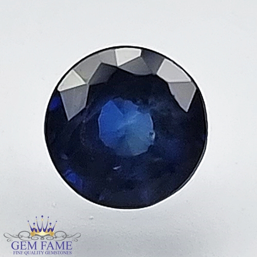 Blue Sapphire 0.63ct (Neelam) Gemstone Ceylon