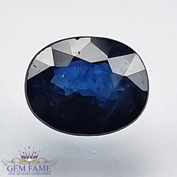Blue Sapphire 0.92ct (Neelam) Gemstone Ceylon