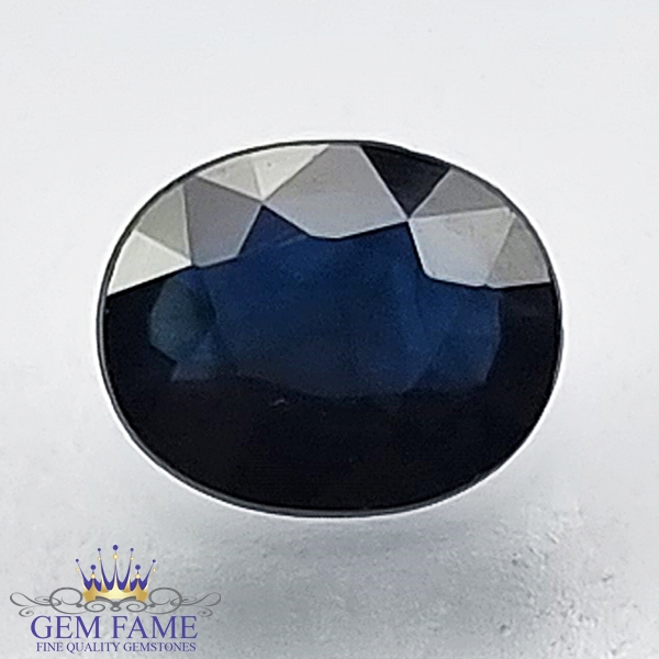 Blue Sapphire 0.78ct (Neelam) Gemstone Ceylon