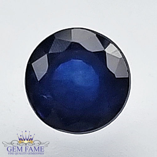 Blue Sapphire 0.58ct (Neelam) Gemstone Ceylon
