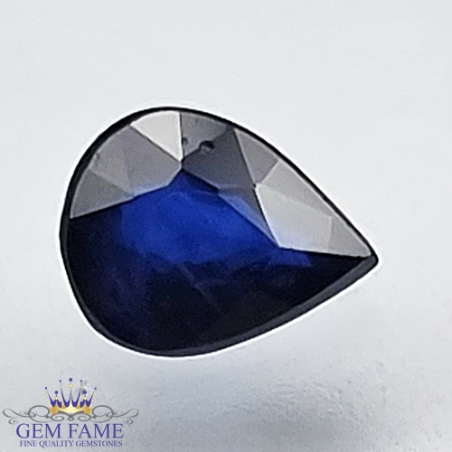 Blue Sapphire 0.65ct (Neelam) Gemstone Ceylon