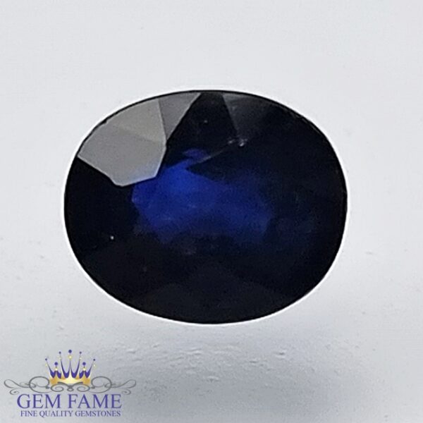 Blue Sapphire 0.78ct (Neelam) Gemstone Ceylon
