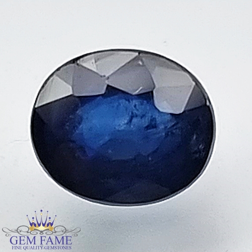 Blue Sapphire 0.91ct (Neelam) Gemstone Ceylon