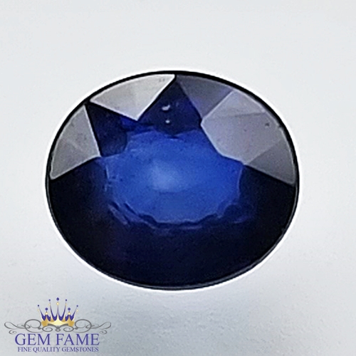 Blue Sapphire 0.86ct (Neelam) Gemstone Ceylon