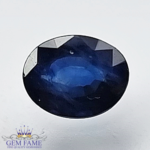 Blue Sapphire 0.62ct (Neelam) Gemstone Ceylon