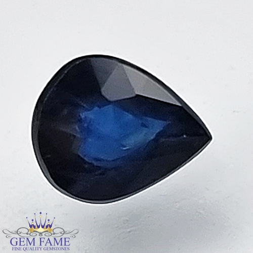 Blue Sapphire 0.74ct (Neelam) Gemstone Ceylon