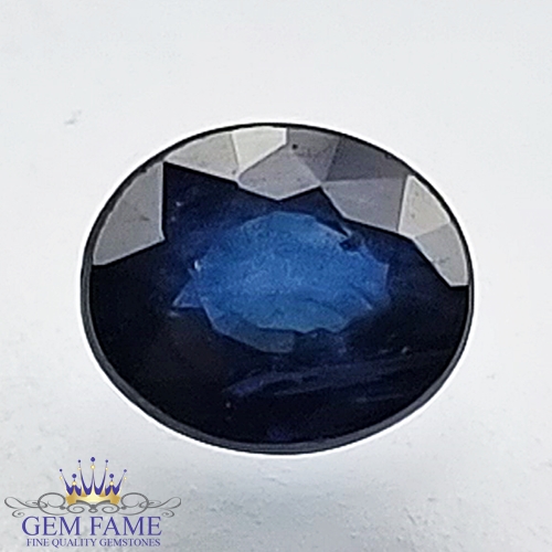 Blue Sapphire 0.84ct (Neelam) Gemstone Ceylon