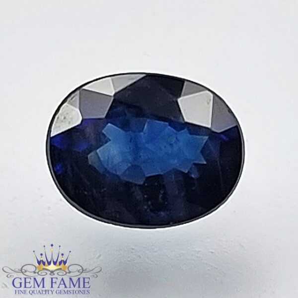 Blue Sapphire 0.59ct (Neelam) Gemstone Ceylon