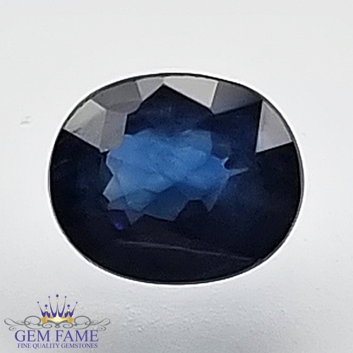 Blue Sapphire 0.70ct (Neelam) Gemstone Ceylon