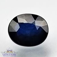 Blue Sapphire 0.83ct (Neelam) Gemstone Ceylon