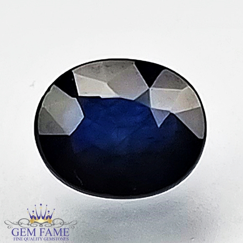 Blue Sapphire 0.83ct (Neelam) Gemstone Ceylon