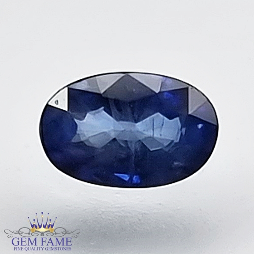 Blue Sapphire 0.48ct (Neelam) Gemstone Ceylon