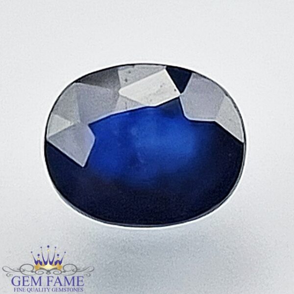 Blue Sapphire 0.85ct (Neelam) Gemstone Ceylon