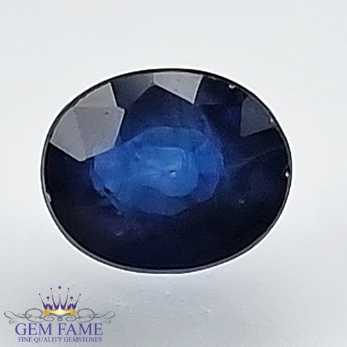 Blue Sapphire 0.81ct (Neelam) Gemstone Ceylon