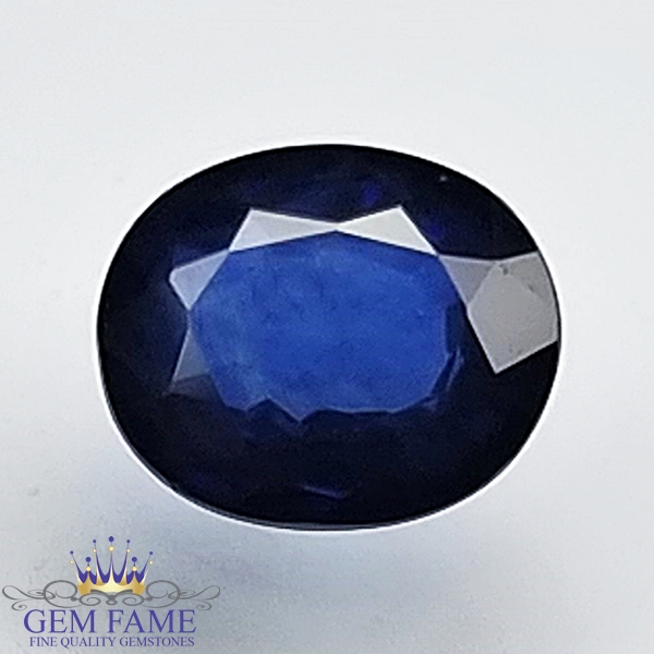 Blue Sapphire 0.77ct (Neelam) Gemstone Ceylon