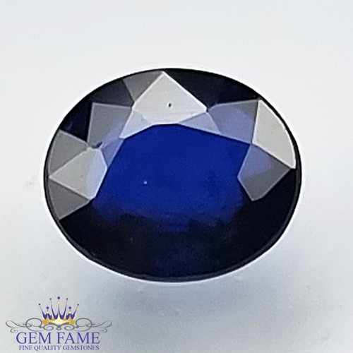 Blue Sapphire 0.65ct (Neelam) Gemstone Ceylon