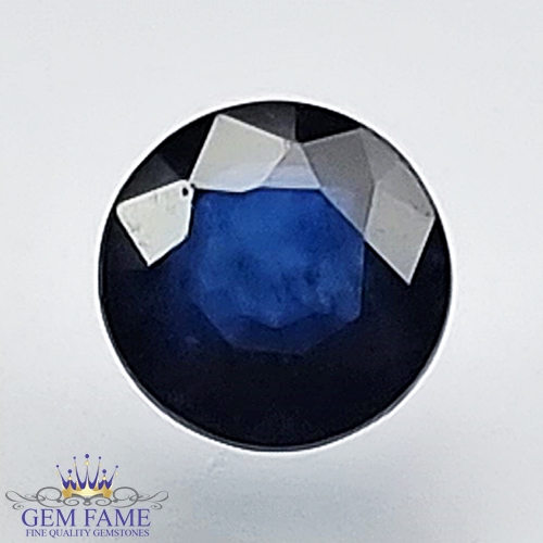 Blue Sapphire 0.80ct (Neelam) Gemstone Ceylon